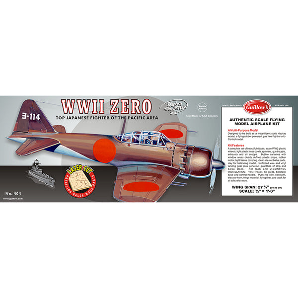 Guillow - Zero Model Kit
