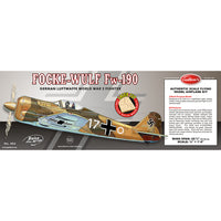 Guillow - Focke-Wulf 190 Model Kit
