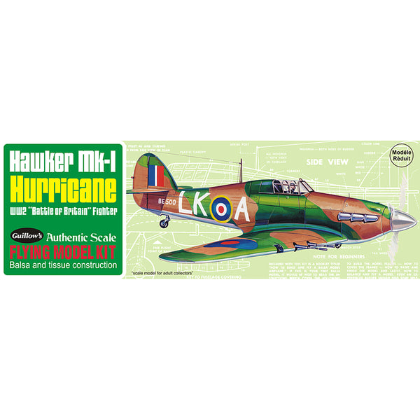 Guillow - Hawker Hurricane Model Kit