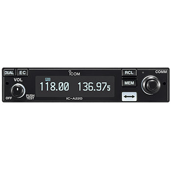 Icom - IC-A220 VHF Panel Mount Airband Transceiver | IC-A220