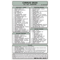 Pocket Checklist, Cirrus SR20 G1/G2 - Avidyne Avionics