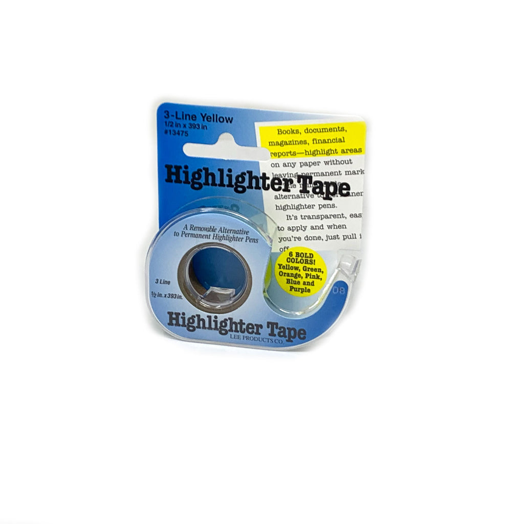 Removable Highlighter Tape Purple - Lee Products Company