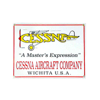 Aero Phoenix - Metal Sign Cessna A Masters Expression | NAPX458