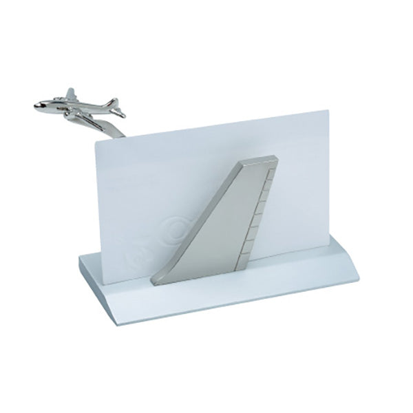 Aero Phoenix - Airplane Tail Business Card Holder, SLV | NAPX575