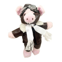 When Pigs Fly 8" Pilot Pig Plush Toy