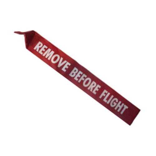 REMOVE BEFORE FLIGHT STREAMER 12 Long x 3 Wide NAS1756-12 US