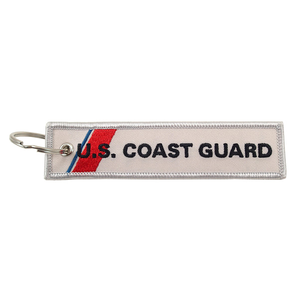 Luso Aviation - Key Chain Embroidered US Coast Guard | NLUS205-USCG