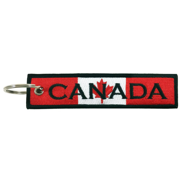 Embroidered Keychain, Canada