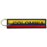 Embroidered Keychain, Colombia