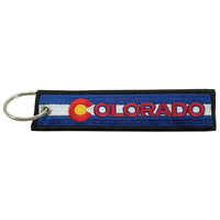 Embroidered Keychain, Colorado