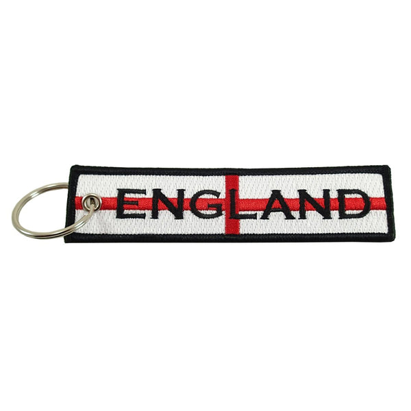 Embroidered Keychain, England