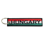 Embroidered Keychain, Hungary