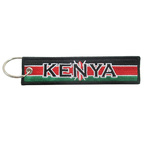 Embroidered Keychain, Kenya
