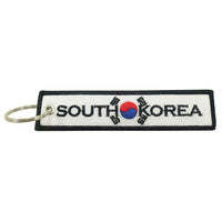 Embroidered Keychain, South Korea