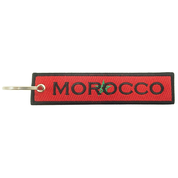 Embroidered Keychain, Morocco