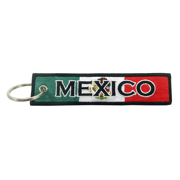 Embroidered Keychain, Mexico