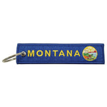 Embroidered Keychain, Montana
