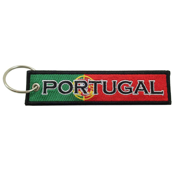 Embroidered Keychain, Portugal