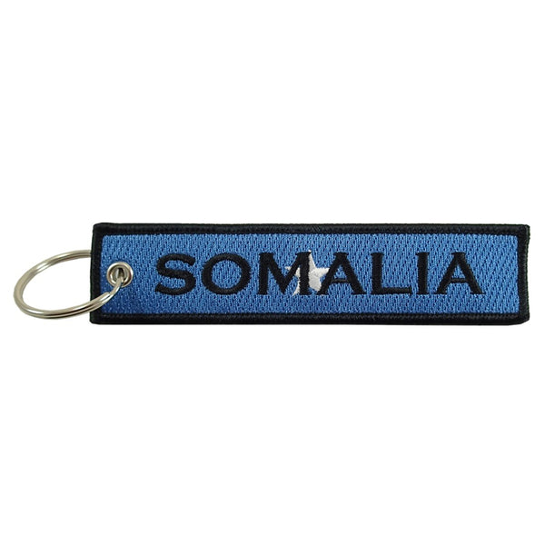 Embroidered Keychain, Somalia