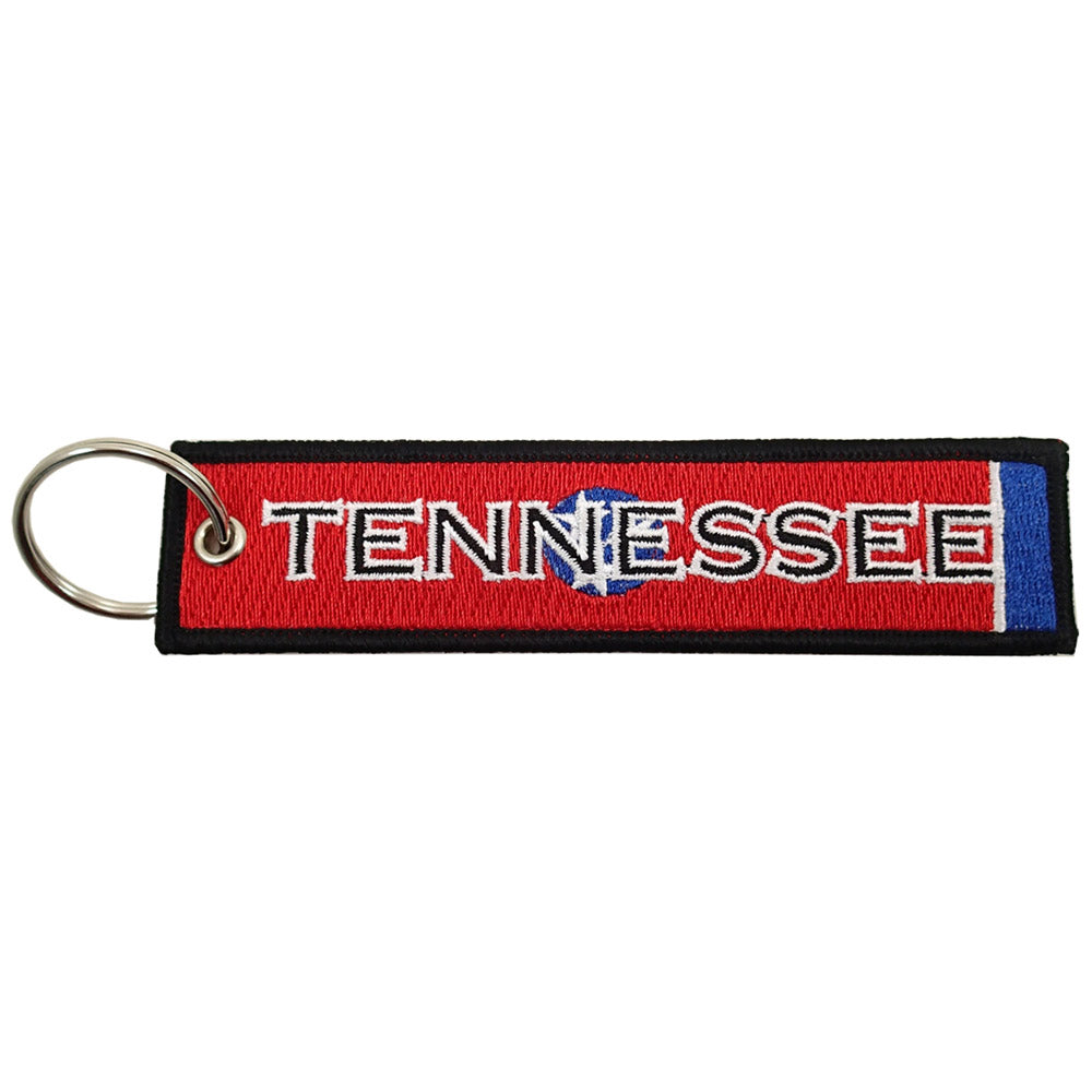 Embroidered Keychain, Tennessee – Pilots HQ LLC.