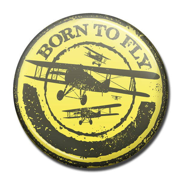 Luso Aviation - Fridge Magnet, Born To Fly | N LUS 622-BTF