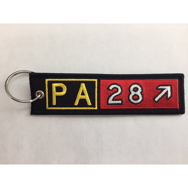 Embroidered Keychain, Piper Cherokee