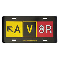 Pilot Expressions - Av8R License Plate | NPEX390