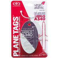 Planetags - Virgin A340, Varga Girl