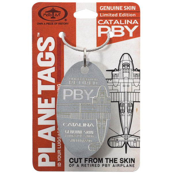 Planetags - PBY Catalina Keychain