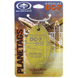 Planetags - Douglas DC-7 Keychain