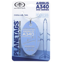 Planetags - China Airlines A340 Keychain