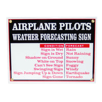 Tom Rubin Ent - Metal Sign, Weather Forecasting | A TRE 403