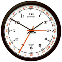 Trintec - Zulu Time Wall Clock White Face 10" | DSP02