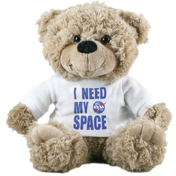 Cuddle Zoo Classics - I Need My Space NASA Bear, Oatmeal