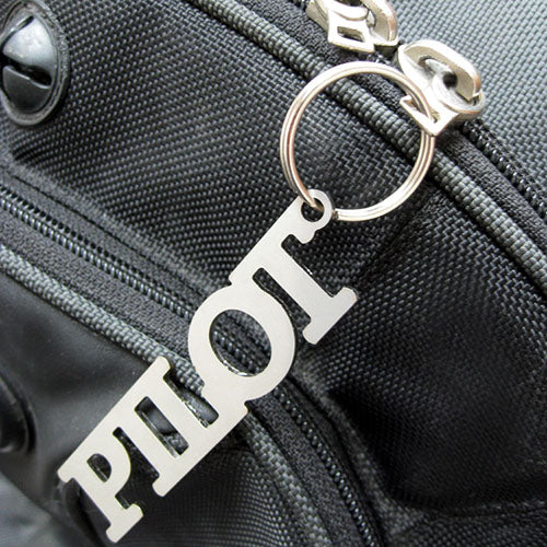 Luso Aviation - Stainless Steel Pilot Key Chain  |N LUS 250