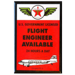 Aero Phoenix - Fridge Magnet, Texaco Flight Engineer