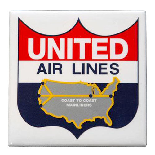 Aero Phoenix - Fridge Magnet, United Airlines | N APX 600-UAL