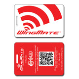 Pilot Expressions - Wingmate Traveler Luggage Tag Red | OPEX570-RED