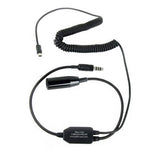 Pilot USA - Garmin VIRB Recorder Adapter For Helicopter (Single Plug) Headset | PA-80H/VIRB