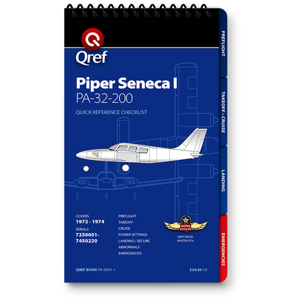 Qref - Piper Seneca I Qref Book | PA-SEN1-1