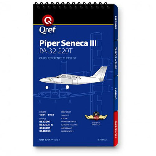 Qref - Piper Seneca III Qref Book | PA-SEN3-1