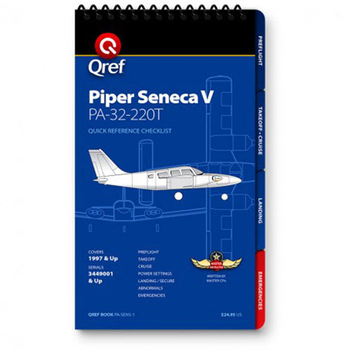 Qref - Piper Seneca V Qref Book | PA-SEN5-1