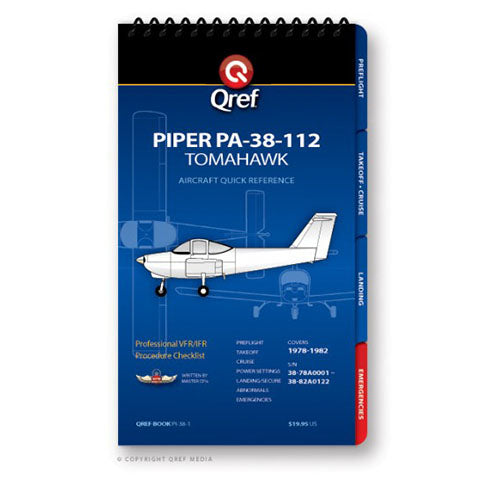 Qref - Piper Tomahawk PA-38-112 Qref Book | PA-TOM-1