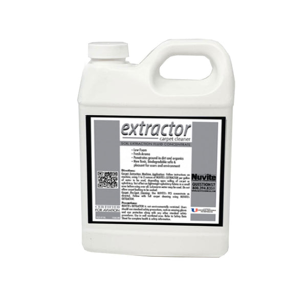 Extractor Concentrated Low Foam Carpet & Upholstery Machine Fluid – Pilots  HQ LLC.