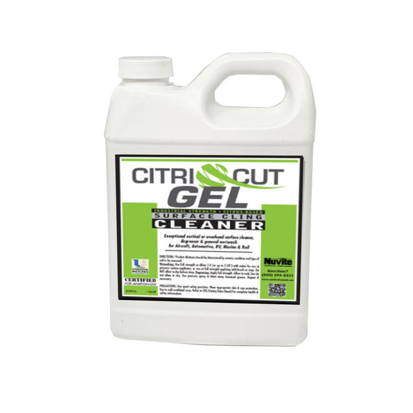 CitriCut Gel - Citrus-Based Degreaser that Clings