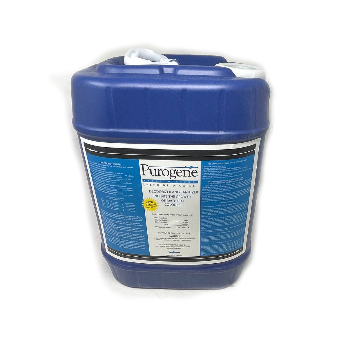 Purogene BioCide 40020 Potable Water Treatment & Tank Disinfectant 5