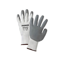 Radnor - Medium White Foam Nitrile Palm Coated Work Glove | RAD64056392