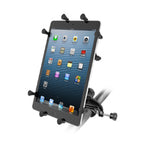 Ram - Yoke Mount With Long Double Socket Arm And Universal X Grip For 10" Tablets | RAM-B-121-C-UN9U