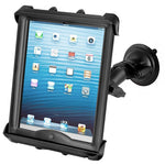 Ram - Suction Cup Mount With Tab-Tite Cradle For Large Tablets With Heavy Duty Cases | RAM-B-166-TAB8U