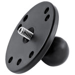 Ram - Round Base With 1" Ball And 1/4"-20 Threaded Male Post For Cameras | RAM-B-202AU